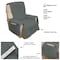 Pet Adobe Furniture Cover for Chair with Non-slip Strap, Stain Resistant Good for Kids and Pets Gray 951613GRV - alternate 2